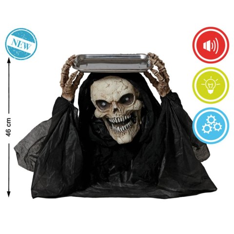 Dekoracje na Halloween Kościotrup 35 x 20 x 45 cm Biały