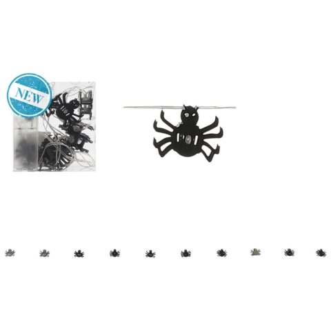 Dekoracje na Halloween Pająk 165 cm Girnalda