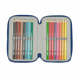 Piórnik Safta Ciemnoniebieski 12,5 x 19,5 x 5,5 cm 37 Części