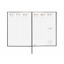Kalendarz książkowy Finocam Czarny A5 14 x 20,4 cm