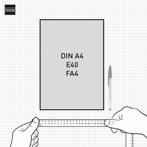 Kalendarz książkowy Finocam A4 21 x 29,7 cm 2026 Możliwość dostosowania