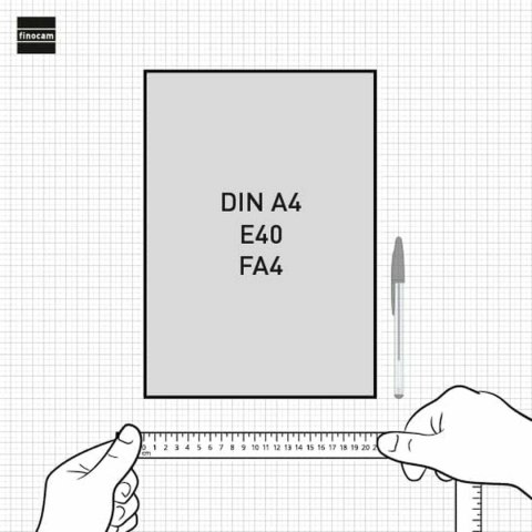 Kalendarz książkowy Finocam A4 21 x 29,7 cm 2026 Możliwość dostosowania