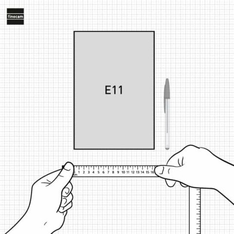 Kalendarz książkowy Finocam YEAR Czarny 16,5 x 24,2 cm 2026