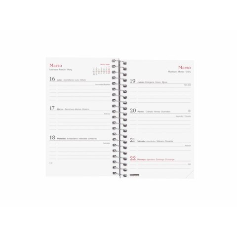 Kalendarz książkowy Finocam DESIGN COLLECTION Imposible Mini 7,9 x 12,7 cm 2026