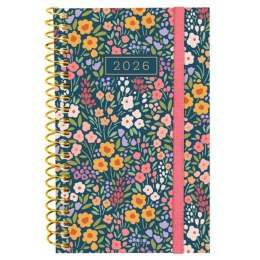 Kalendarz książkowy Finocam DESIGN COLLECTION Flora Mini 7,9 x 12,7 cm 2026