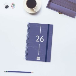 Kalendarz książkowy Finocam YEAR Niebieski 11,7 x 18,1 cm 2026