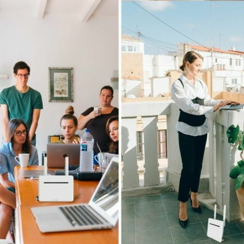 Router STRONG 4G+ROUTER1200 Biały