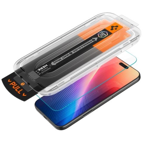 Szkło prywatyzujące Spigen Glas.Tr EZ FIT Pro Privacy do Apple iPhone 17 Pro Max / 16 Pro Max 1szt