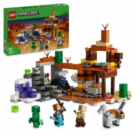 Zestaw do budowania Lego Minecraft 21263 Badlands Mine Wielokolorowy 538 Części