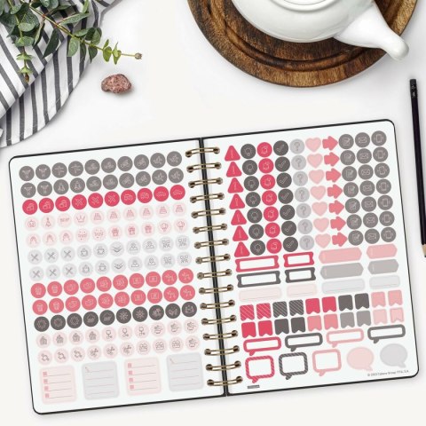 Kalendarz książkowy Finocam Alma Czarny A5 15,5 x 21,2 cm 2026