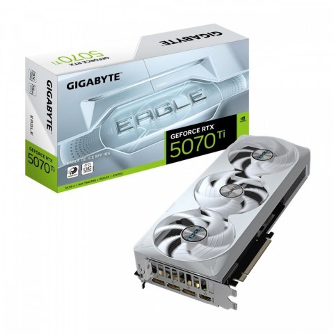 Karta graficzna GeForce RTX 5070 Ti EAGLE OC ICE SFF 16G 256BIT GDDR7