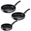 Zestaw Patelni Tefal EASY COOK 3UDS Biały Aluminium 3 Części