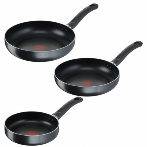 Zestaw Patelni Tefal EASY COOK 3UDS Biały Aluminium 3 Części