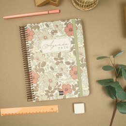 Kalendarz książkowy Finocam CLOE A5 15,5 x 21,2 cm Brązowy 2026