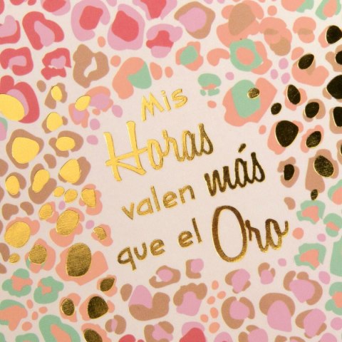 Kalendarz książkowy Finocam TALKUAL A5 15,5 x 21,7 cm Złoty 2026