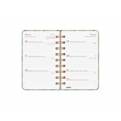 Kalendarz książkowy Finocam YOU 7,9 x 12,7 cm 2026