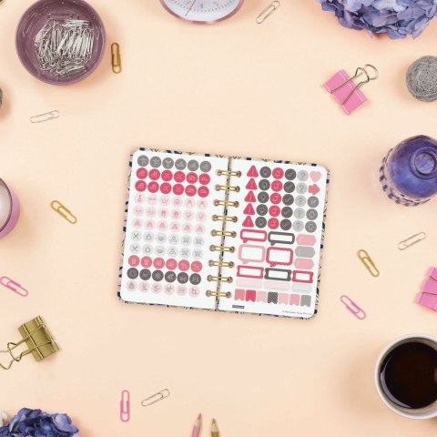 Kalendarz książkowy Finocam YOU 7,9 x 12,7 cm Kartki 2026