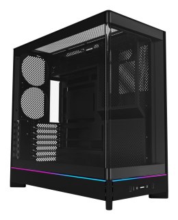 Obudowa PC Montech HS02, Midi-Tower, ATX, Szkło hartowane, ARGB
