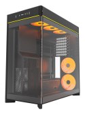 Obudowa PC Montech HS02 PRO, Midi-Tower, ATX, Szkło hartowane, ARGB