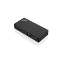 Lenovo Uniwersalna stacja dokująca ThinkPad USB-C UE Stacja dokująca Porty Ethernet LAN (RJ-45) 1 Ilość portów VGA (D-Sub) 1 Ilo