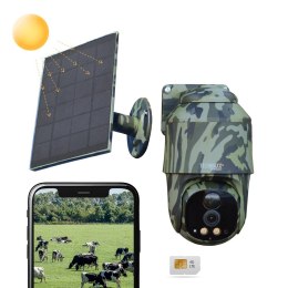 Technaxx Überwachungsset 4G PT Dome TX-290 z panelem solarnym - kamera sieciowa