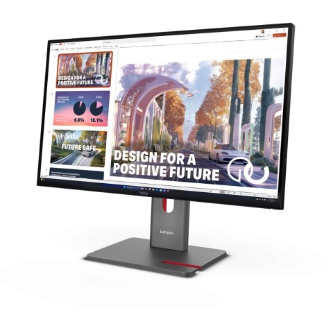Lenovo ThinkVision P27QD-40 LED display 68,6 cm (27") 2560 x 1440 px Wide Quad HD Czarny