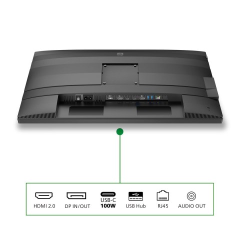 Monitor Philips 27B2G5601/00 27" IPS 16:9 60Hz 4ms 2560x1440 300cd/m2 HDMI:1 Srebro