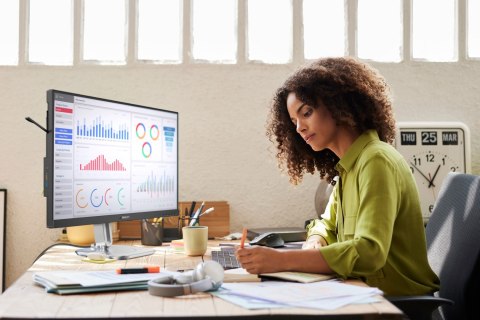 Monitor Philips 27B2G5601/00 27" IPS 16:9 60Hz 4ms 2560x1440 300cd/m2 HDMI:1 Srebro