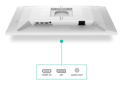 Monitor komputerowy Philips Evnia 27M2N3201A/00 68,6 cm (27") 1920 x 1080 px Full HD LCD Biały