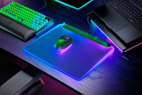 Podkładka pod mysz Razer Firefly V2 Pro Phantom Green Edition 360 x 278 mm