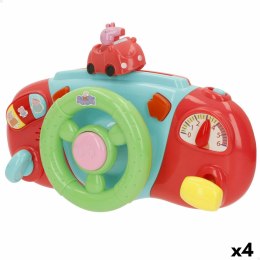 Kierownica do Wózka Spacerowego Peppa Pig 26 x 17 x 7 cm (4 Sztuk)