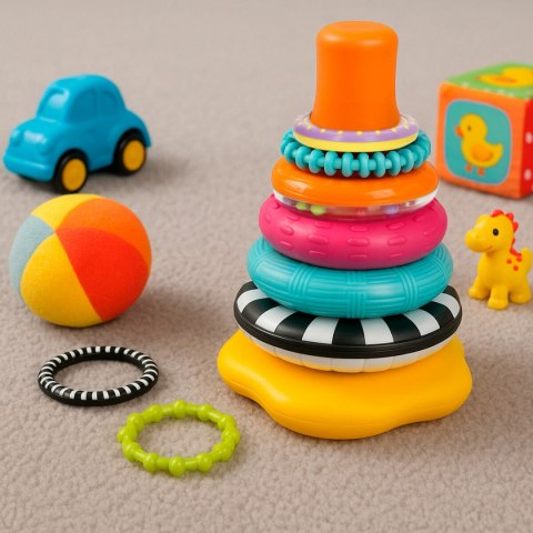 Klocki Segmentowe Winfun 13 x 20 x 13 cm (6 Sztuk)