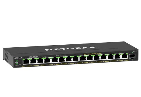 Switch Netgear GS316EP-100PES 16p PoE 180W* (PoE+: 15p) Unmanaged Gigabit