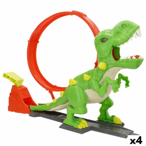 Tor wyścigowy Teamsterz 58 X 35 X 13 CM (4 Sztuk)