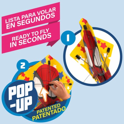 Zabawa w Budowanie + Figury Spider-Man 55 X 68 X 2 CM (6 Sztuk)