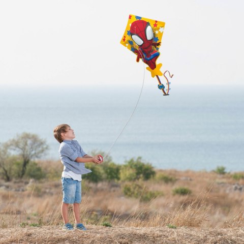 Zabawa w Budowanie + Figury Spider-Man 55 X 68 X 2 CM (6 Sztuk)