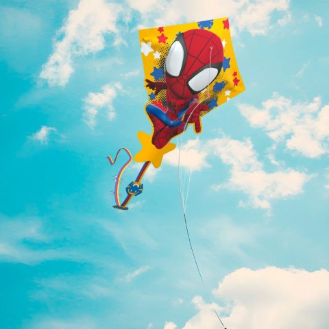 Zabawa w Budowanie + Figury Spider-Man 55 X 68 X 2 CM (6 Sztuk)