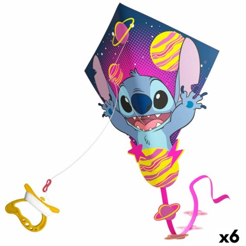 Zabawa w Budowanie + Figury Stitch 55 X 60 X 2 CM (6 Sztuk)