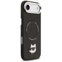 Etui Karl Lagerfeld Choupette Pin MagSafe do iPhone Air czarny