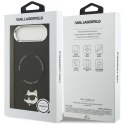 Etui Karl Lagerfeld Choupette Pin MagSafe do iPhone Air czarny