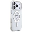 Etui Karl Lagerfeld IML Choupette MagSafe do iPhone 17 Pro Max przezroczysty