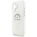 Etui Karl Lagerfeld IML Karl RSG Logo MagSafe do iPhone 17 przezroczysty