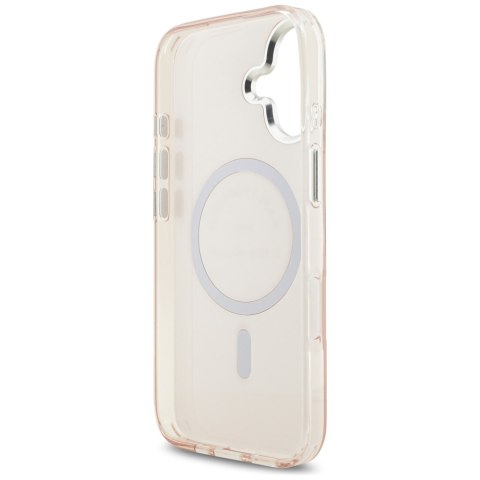 Etui Karl Lagerfeld IML Karl RSG Logo MagSafe do iPhone 17 różowy