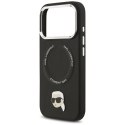 Etui Karl Lagerfeld Karl Pin MagSafe do iPhone 17 Pro Max czarny