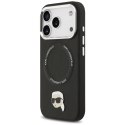 Etui Karl Lagerfeld Karl Pin MagSafe doiPhone 17 Pro czarny