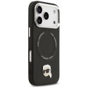Etui Karl Lagerfeld Karl Pin MagSafe doiPhone 17 Pro czarny