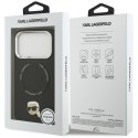 Etui Karl Lagerfeld Karl Pin MagSafe doiPhone 17 Pro czarny