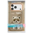 Etui Nimmy Cool&Cute 2.0 Bear do iPhone 17 Pro beżowy