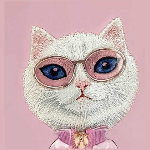 Etui Nimmy Cool&Cute 2.0 Cat do iPhone 17 Pro różowy