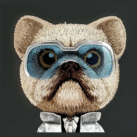 Etui Nimmy Cool&Cute 2.0 Dog do iPhone 17 Pro czarny